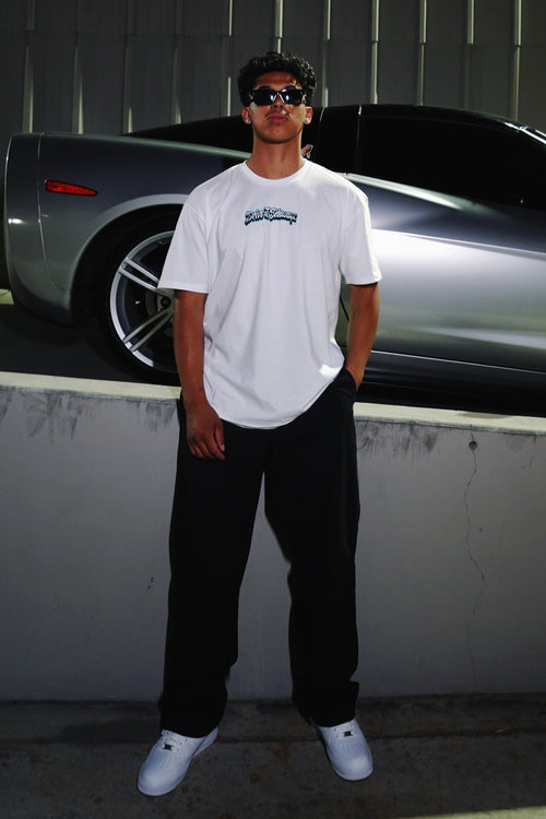 White C6 Vette Tee
